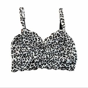PINK Victoria’s Secret Leopard Lace Bralette